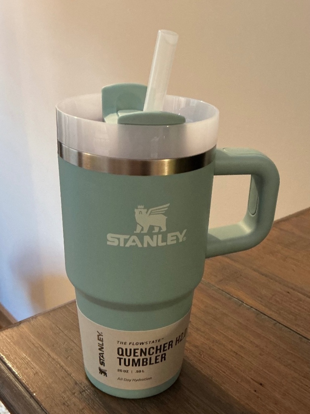 New 24 ounce tumbler in Seafoam